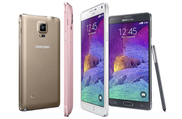 Samsung Galaxy Note 4 Colors