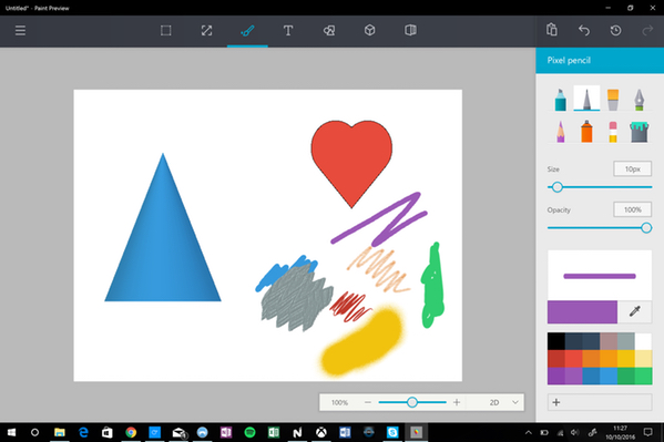 La Mise à Jour De Paint Pour Windows 10 Se Dévoile En Images Kulturegeek