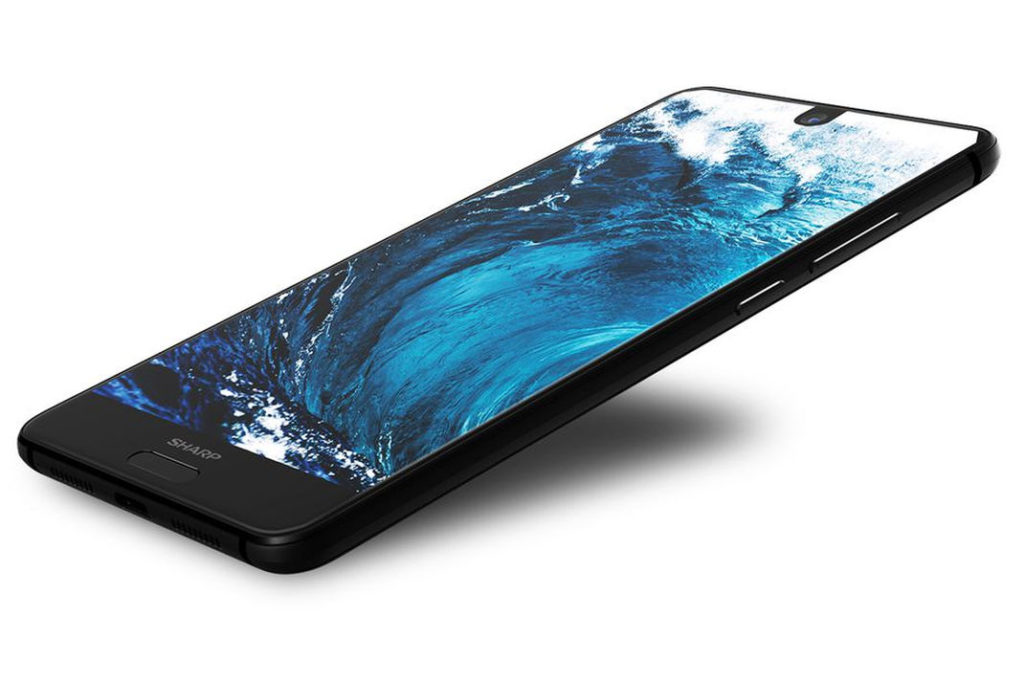 Aquos S2 Sharp D voile Un Smartphone presque Sans Bordures D cran 