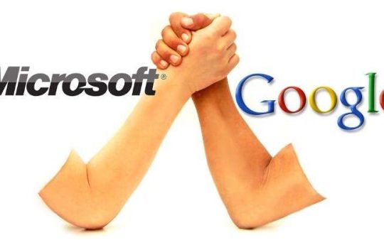 microsoft vs google