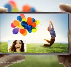 Samsung Galaxy S4 publicité
