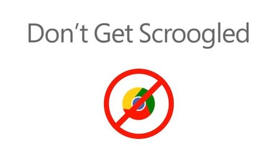 Microsoft Google Don’t Get Scroogled