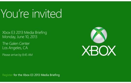 Microsoft Xbox Conference 10 juin 2013