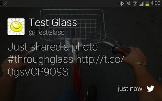 google glass twitter