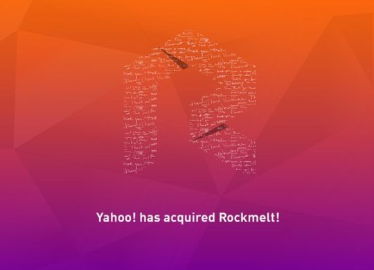 Yahoo achete Rockmelt