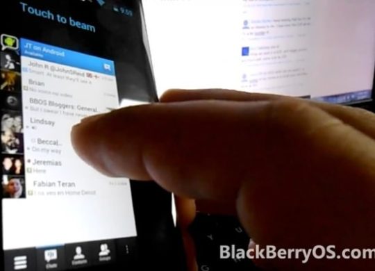 BlackBerry Messenger Android Beta