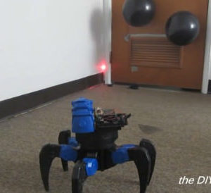 death ray laser robot