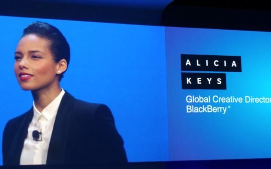 Alicia Keys BlackBerry