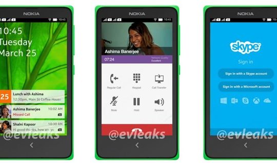 Nokia Normandy Interface Android Fuite
