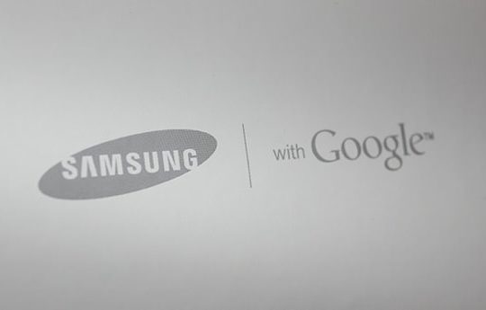 Samsung Google Logos