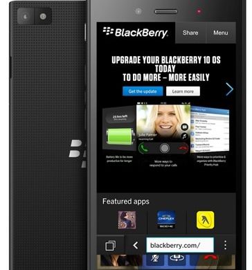 BlackBerry Z3 Fuite