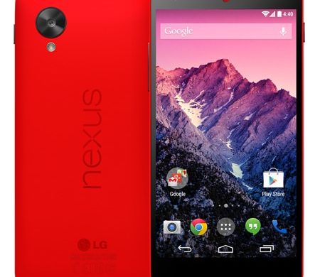 Nexus 5 Rouge Officiel