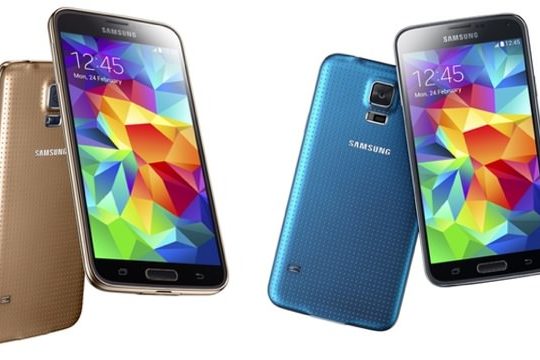 Galaxy S5 Or Bleu