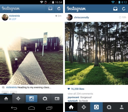 Instagram Android 5.1