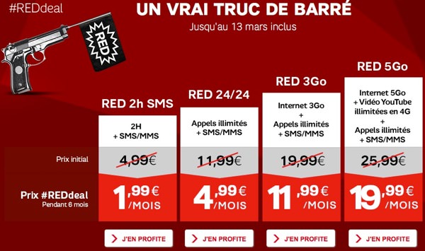 SFR RED Promotion Mars 2014