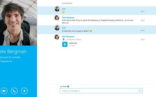 Skype Windows 8