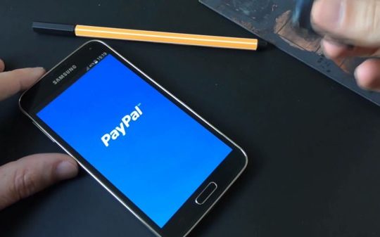 Galaxy S5 PayPal Hack Capteur Empreintes