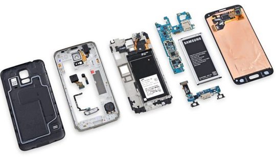 Samsung Galaxy S5 Demontage