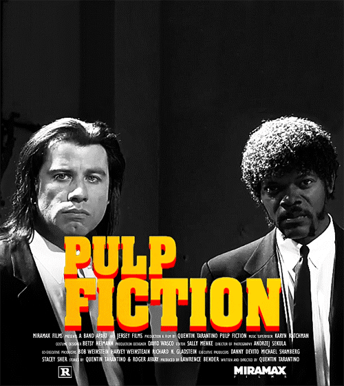 Affiche Pulp Fiction GIF