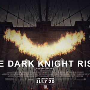Affiche The Dark Knight Rises GIF