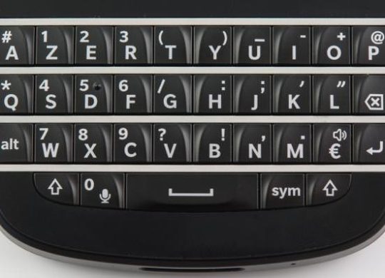 Blackberry-clavier