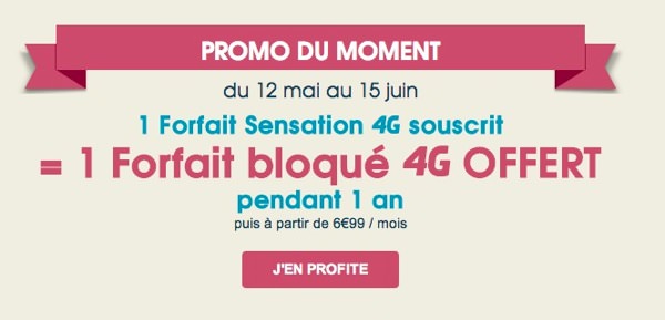Bouygues Telecom Promo Forfait 4G Souscrit Forfait Bloque Offert
