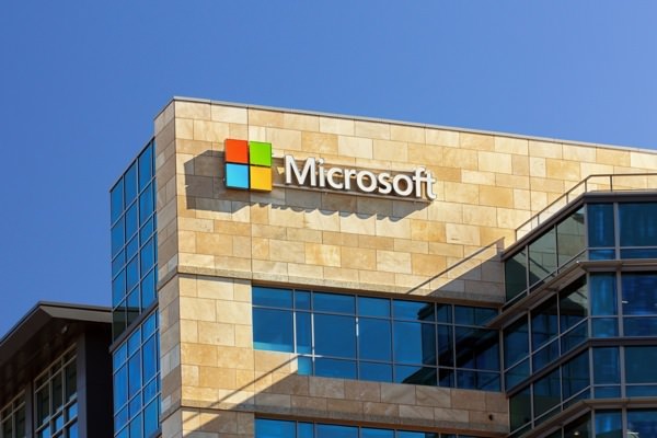 Microsoft Logo Batiment