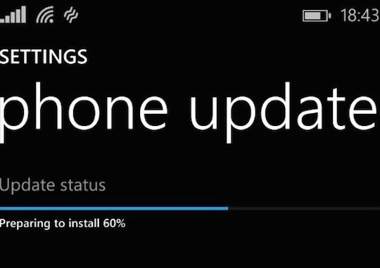 Windows Phone Mise a Jour