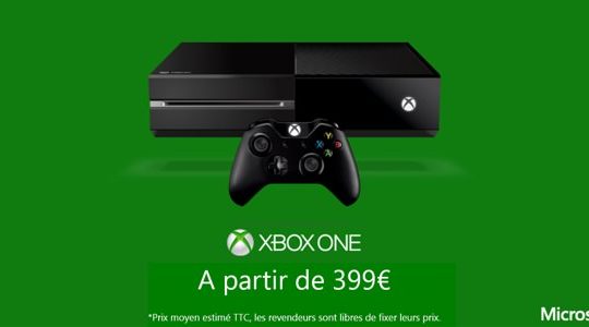 Xbox One 399 euros