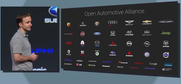 Android Auto Constructeurs Partenaires