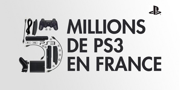 PlayStation 3 5 millions France
