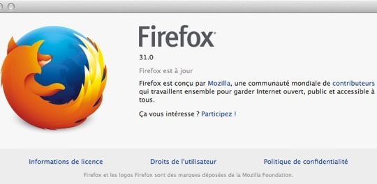 Firefox 31 Mac