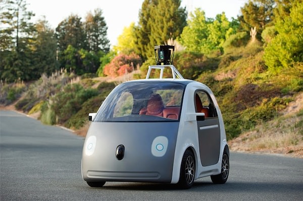 Google Voiture Sans Chauffeur Prototype