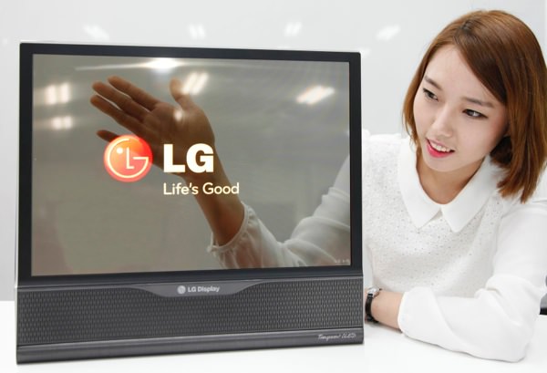 LG Ecran 18 Pouces Transparent