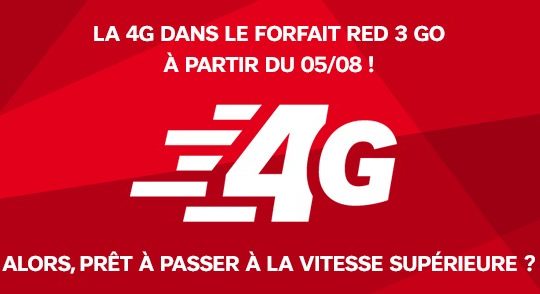 SFR 4G RED 8 Aout