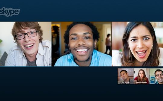 Skype Appel vidéo de groupe