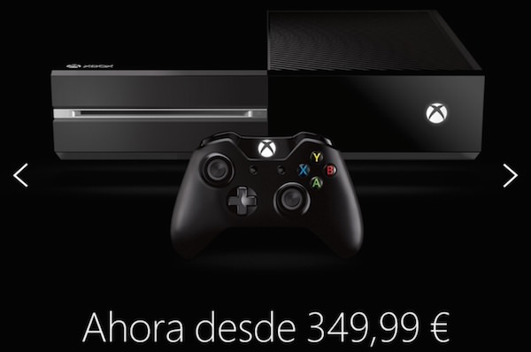 Erreur Xbox One 349 Euros Microsoft Espagne
