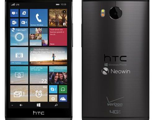 HTC One M8 Windows Phone 1