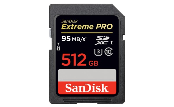 SanDisk Carte SD 512 Go