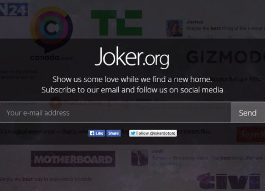 Joker.org Fermeture