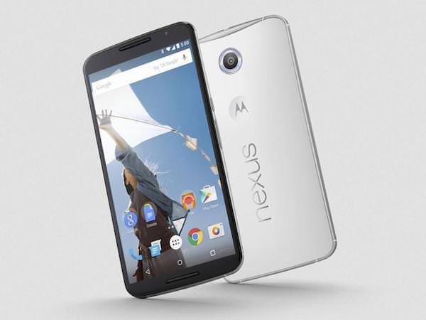 Nexus 6 Avant Arriere