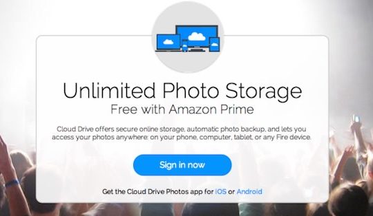 Amazon Cloud Drive Stockage Photos Illimite