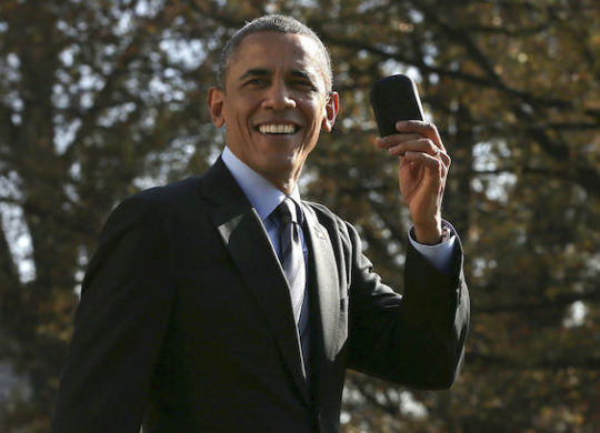 Barack Obama BlackBerry
