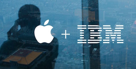 Apple IBM Logos
