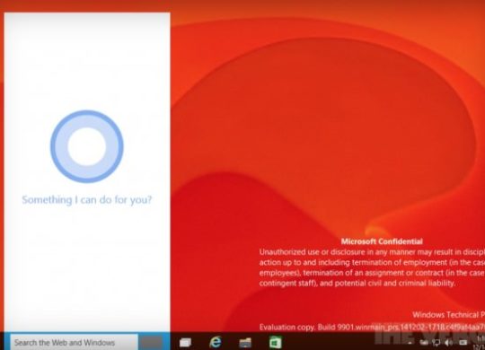 Cortana-Windows 10