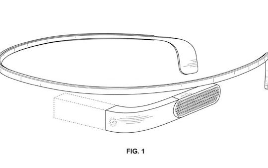 Nouvelles Google Glass Brevet