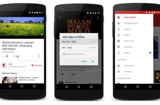 YouTube Android Video Hors-Ligne