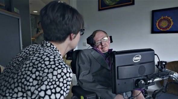 Stephen Hawking communique son génie plus facilement grâce à Intel et ...