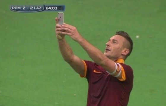 Totti-Selfie