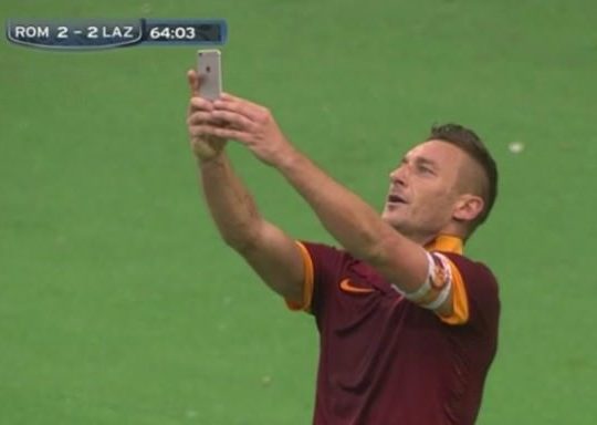 Totti-Selfie